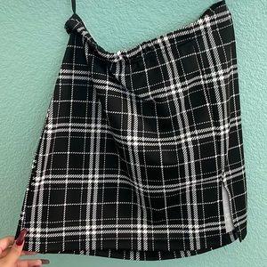 Plaid Skirt